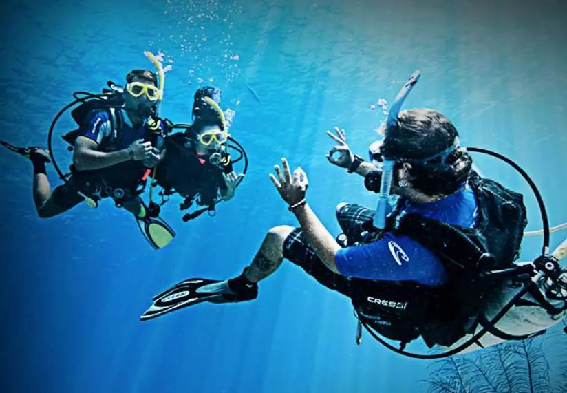 原來你是這樣的潛水員妹子！