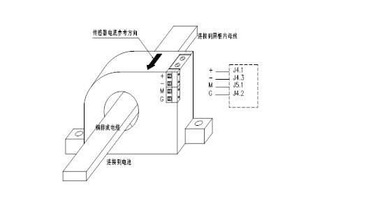 電流霍爾安裝接線圖